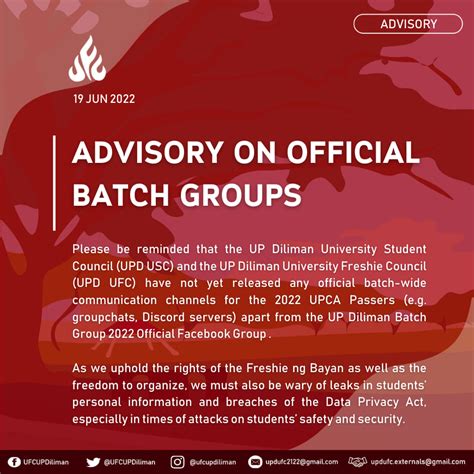 UPD DPWAS Batch 2022 (Official Group) .